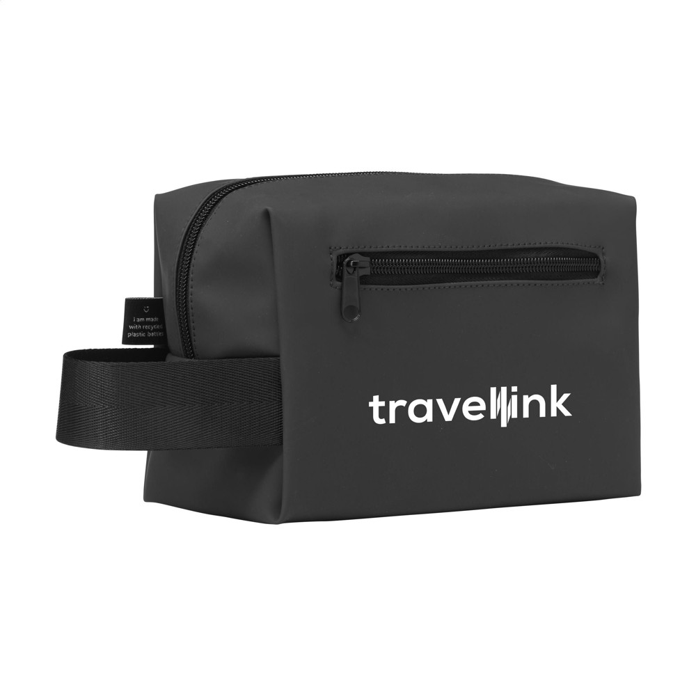Lennon RCS Recycled Toiletry Bag - zwart
