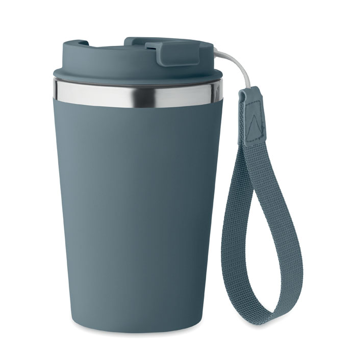 TOPAZ - Dubbelwandige beker 350ml - met logo of onbedrukt bestellen - Petrol
