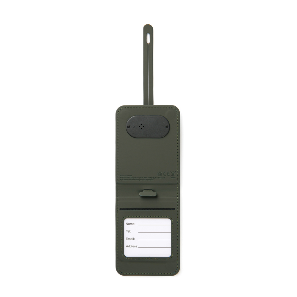 VINGA Baltimore RCS baggage label met dual finder