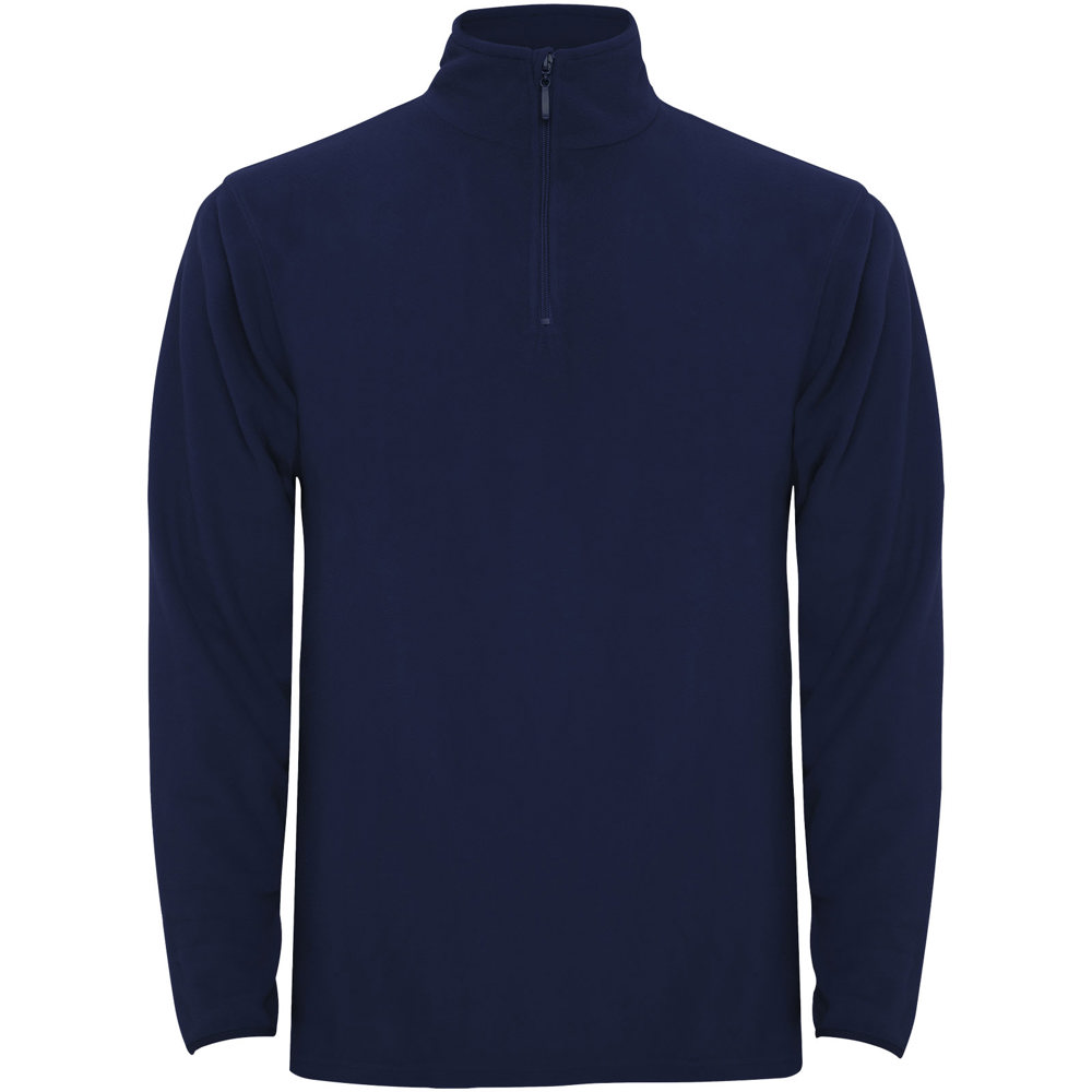 Himalaya fleece herenjack met kwartrits - kopen of bedrukken - Marineblauw