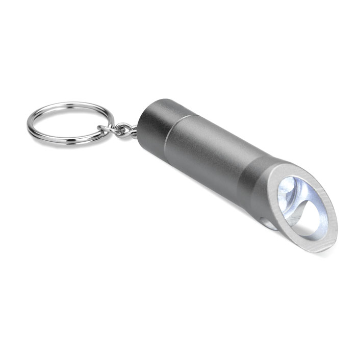 LITOP - Metalen sleutelhanger met LED
