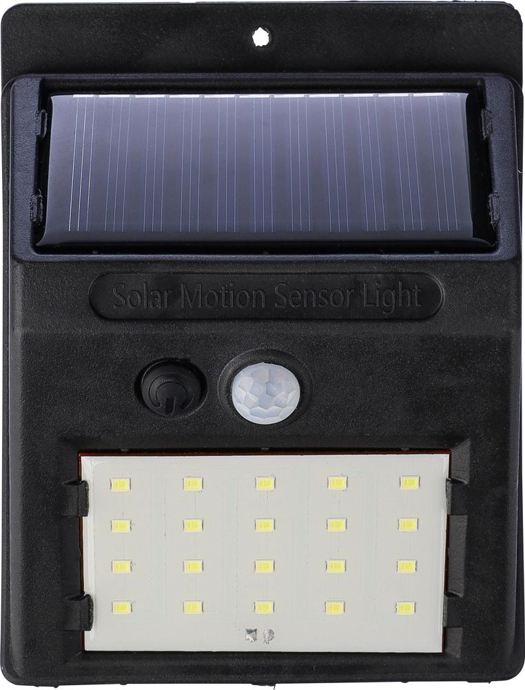PP zonne-energie lamp Briony - voor bedrijven en relatiegeschenken - Zwart