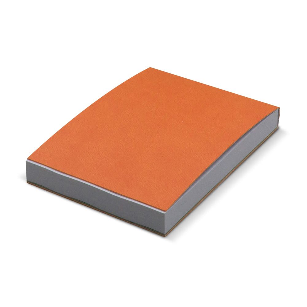 Notitieblock gerecycled papier 150 vellen - kopen of bedrukken - Oranje