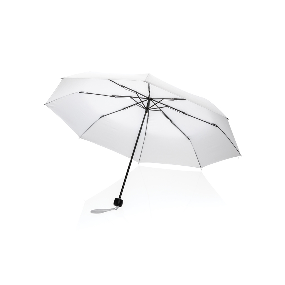 20.5" Impact AWARE™ RPET 190T mini paraplu - kopen of bedrukken - wit (± PMS White)
