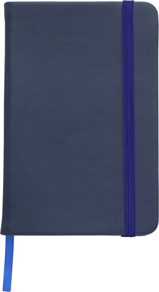 PU notitieboek Brigitta - voor bedrijven en relatiegeschenken - blauw