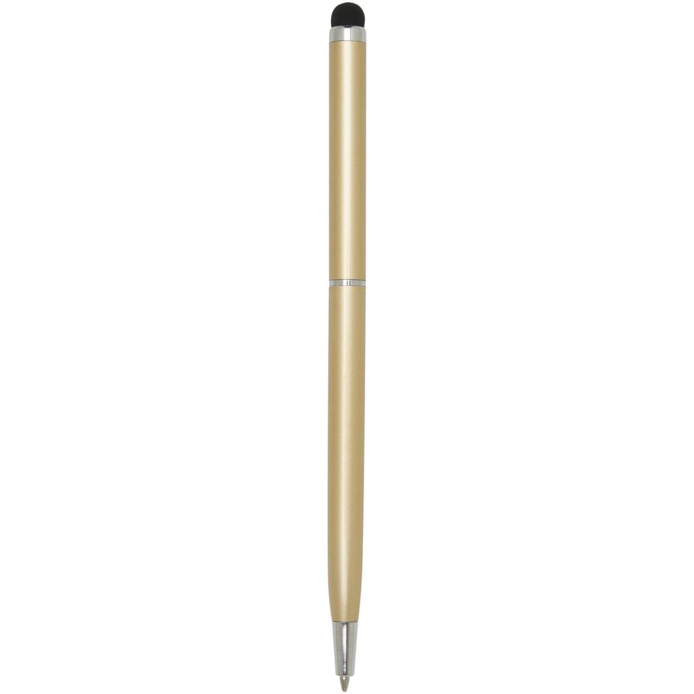 Ore aluminium balpen met stylus (blauwe inkt)