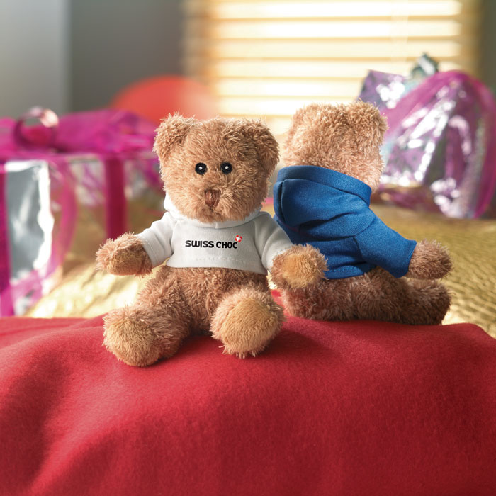 JOHNNY - Teddybeer met sweatshirt