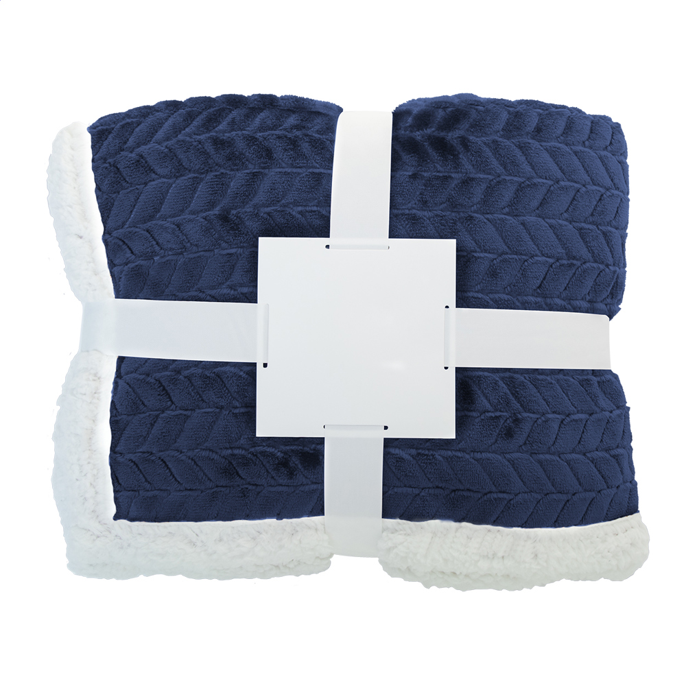 Foglio - RPET deken - kopen of bedrukken - donker blauw