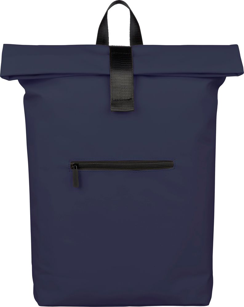 Gerecyclede PU-rugzak Naiya - voor bedrijven en relatiegeschenken - Blauw