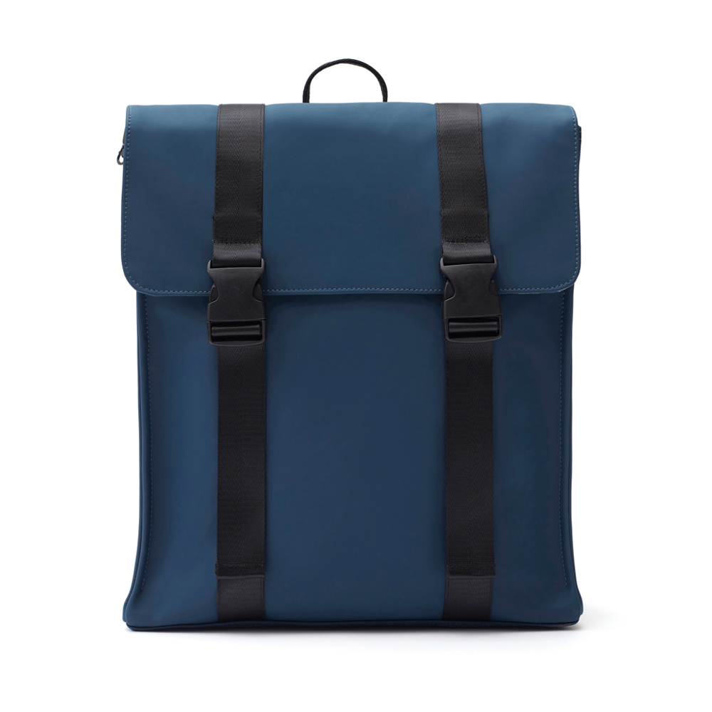 VINGA Baltimore rugtas - met logo of onbedrukt bestellen - donkerblauw (± PMS 19-4110 TPG)