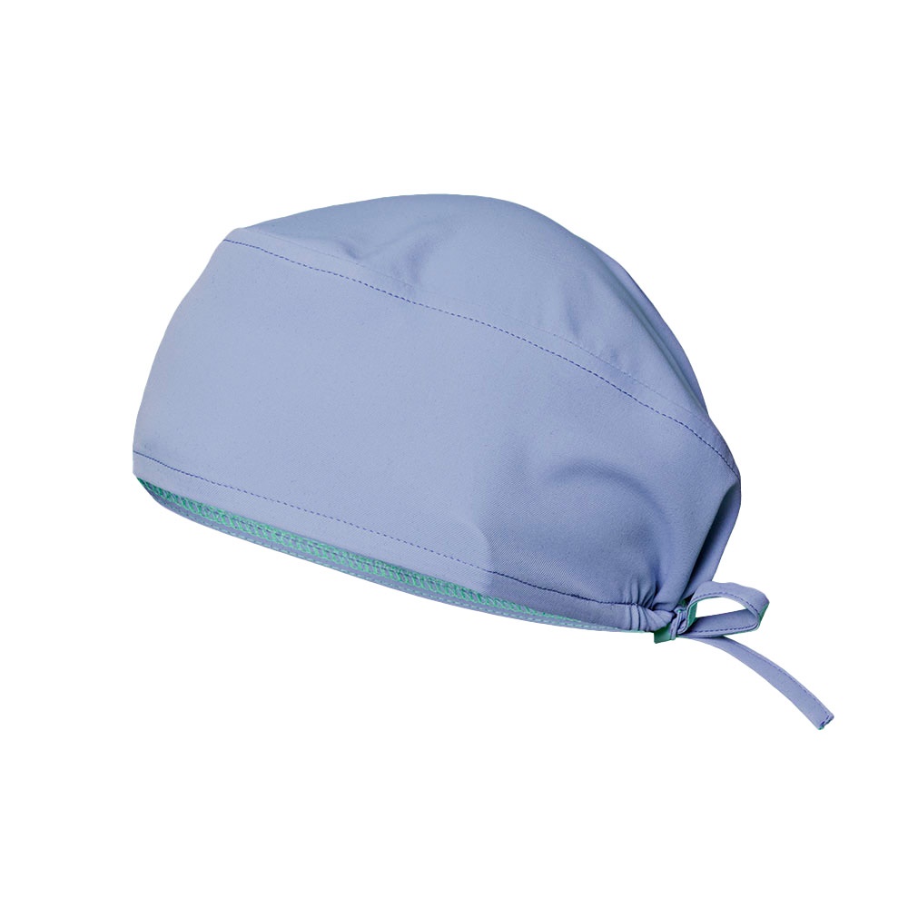 VL SAGA. Hygiënische dop (140 g/m²) gemaakt van 100% microvezel - Pastel blauw