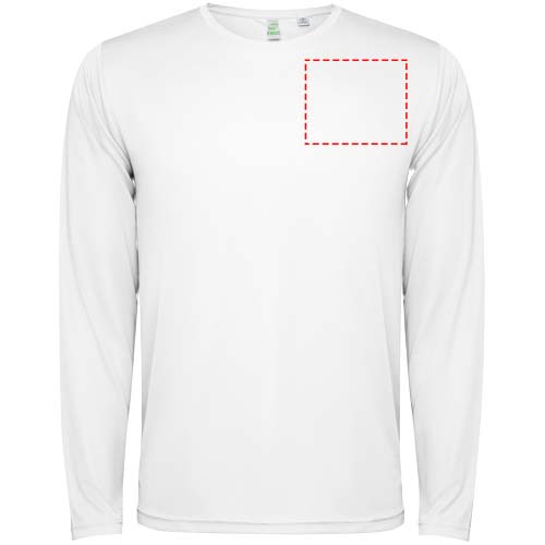 Estoril 125 g/m² unisex T-shirt met lange mouwen
