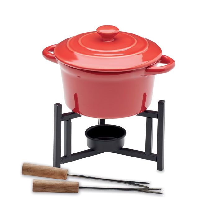 BIG KASE - Keramische fondueset 300ml