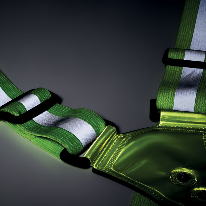 ROUNDVISIBLE - Reflecterende riem met LED
