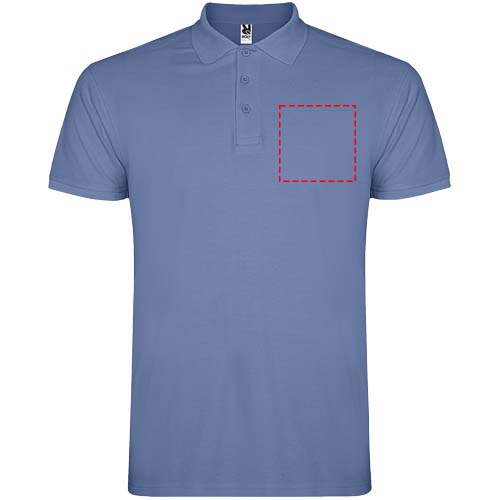 Star 200 g/m² herenpolo met korte mouwen