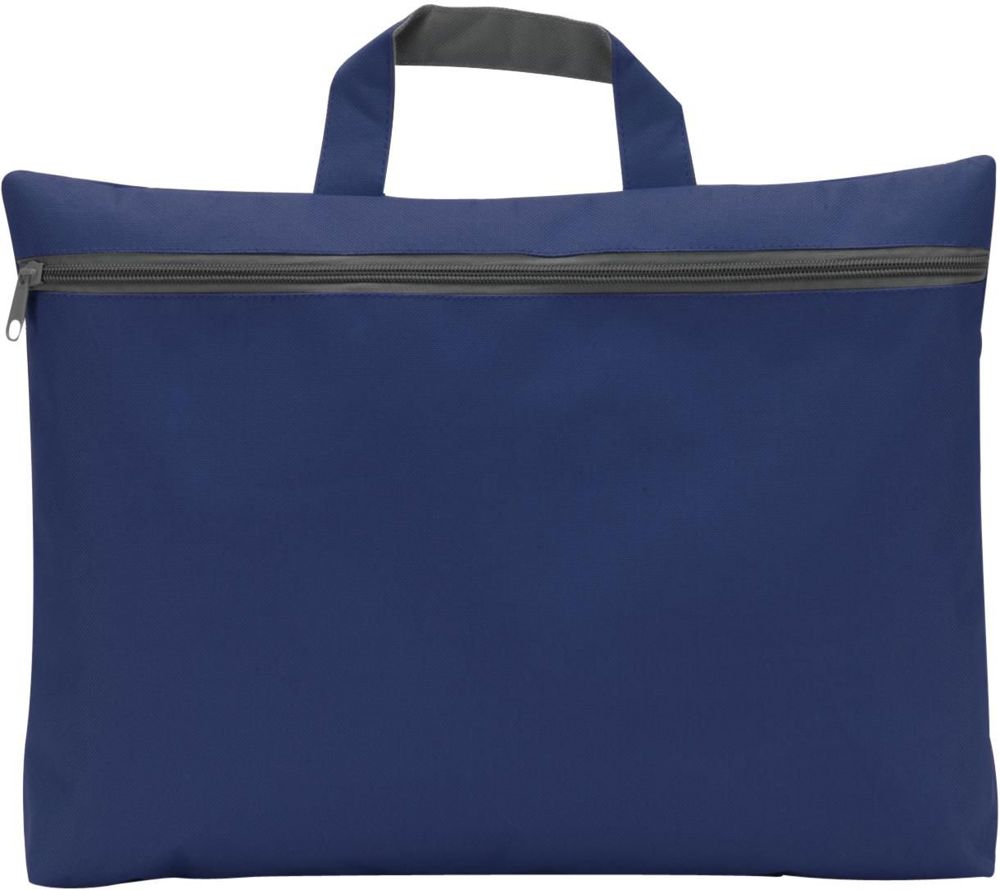 Polyester (600D) documententas Elfrieda - kopen of bedrukken - blauw