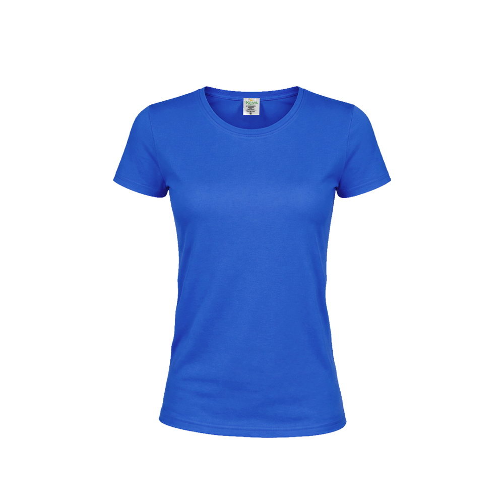 Kleuren Dames T-Shirt "keya" WCS180 - bedrukt of onbedrukt verkrijgbaar - AZUL