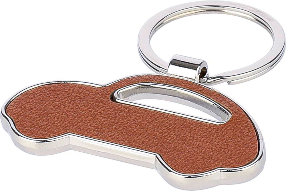 Gerecycled lederen sleutelhanger Joan