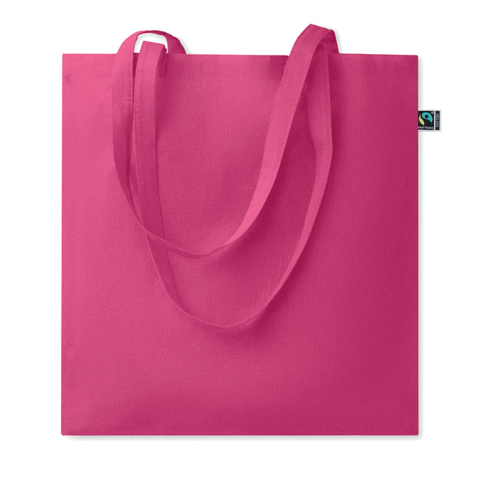 OSOLE+ COLOUR - Fairtrade boodschappentas 180g - bedrukt of onbedrukt verkrijgbaar - fuchsia