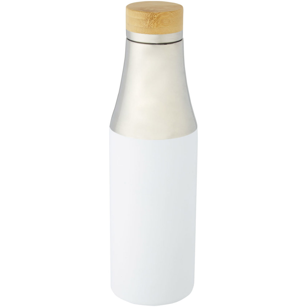 Hulan koperen vacuüm geïsoleerde roestvrijstalen fles van 540 ml met bamboe deksel