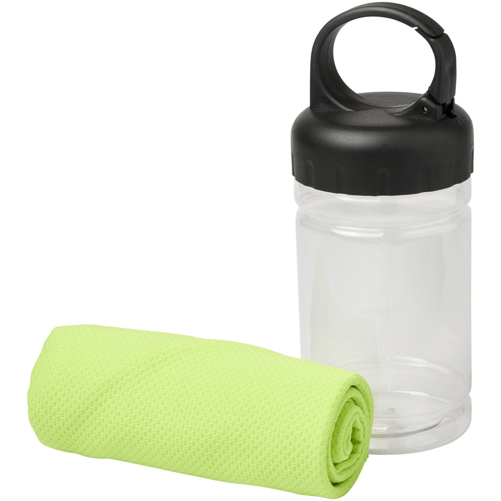 Remy koelhanddoek in PET-verpakking - kopen of bedrukken - lime