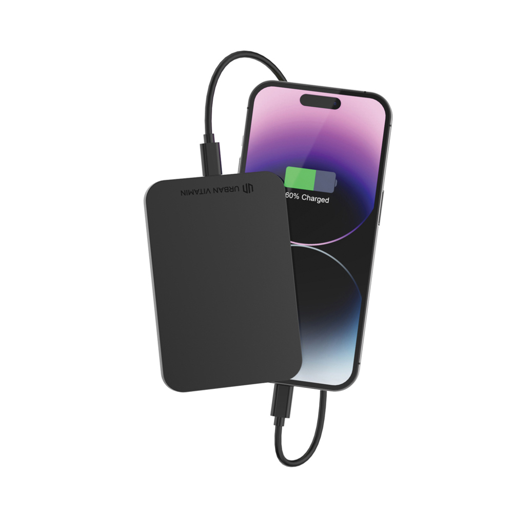 Urban Vitamin Burbank RCS rplastic/alu 3.000 mAh powerbank