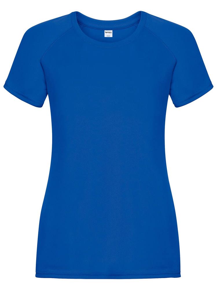 SP Run dames sportshirt, 140 g/m² - kopen of bedrukken - kobaltblauw