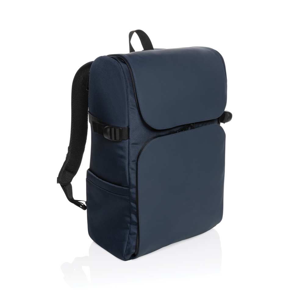 Pascal AWARE™ RPET deluxe weekendrugzak - met logo of onbedrukt bestellen - donkerblauw (± PMS 4280C)