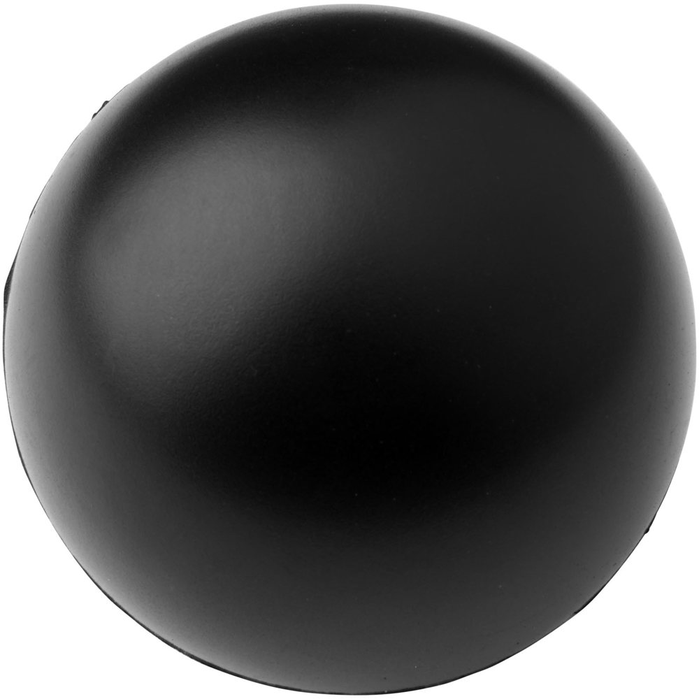 Cool anti-stress bal - bedrukt of onbedrukt verkrijgbaar - zwart