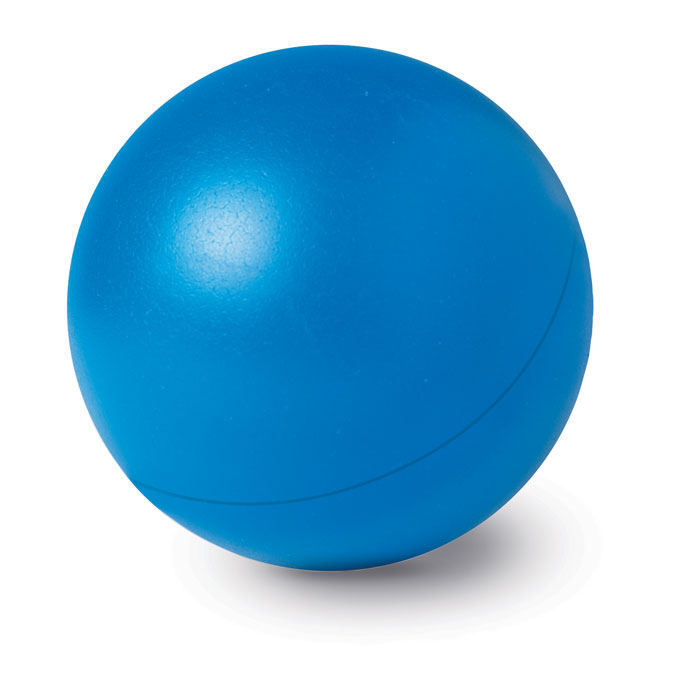 DESCANSO - Anti-stress bal - bedrukt of onbedrukt verkrijgbaar - blauw