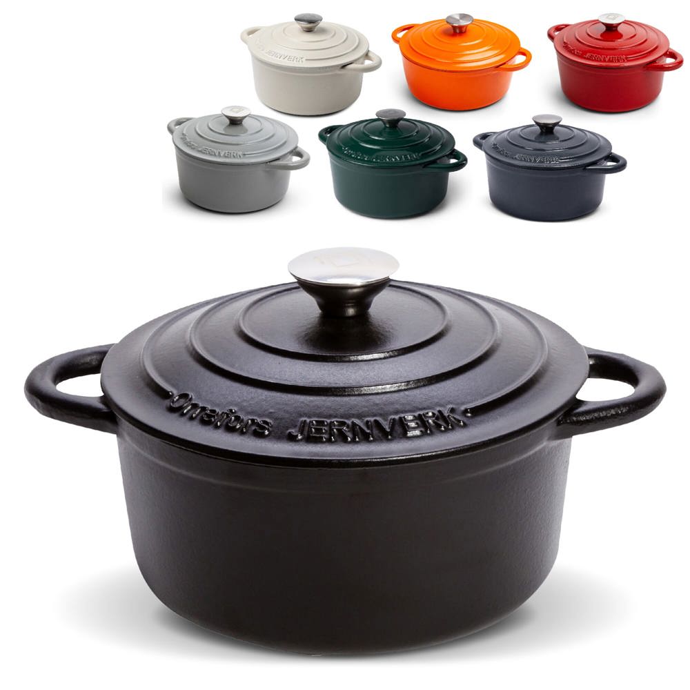 Orrefors Jernverk grote geëmailleerde braadpan 5L - voor bedrijven en relatiegeschenken