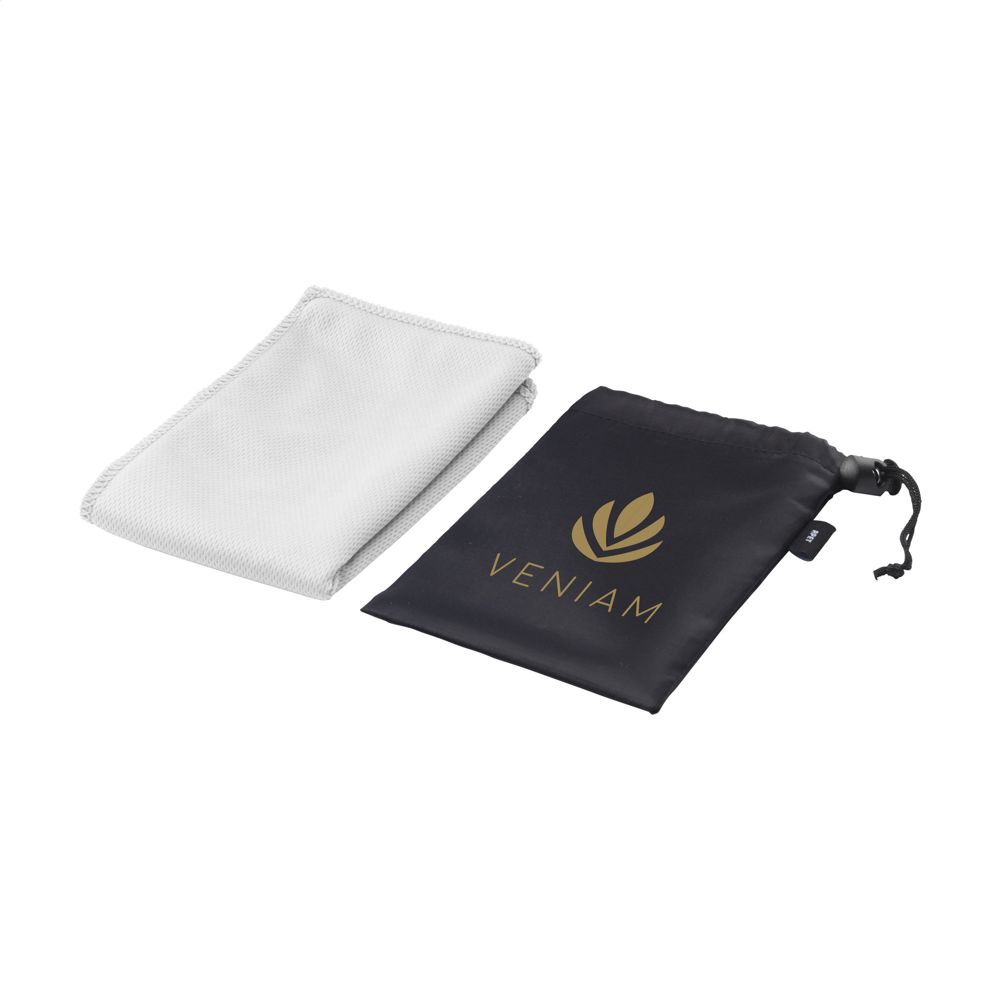 CoolDown GRS RPET koelhanddoek - met logo of onbedrukt bestellen