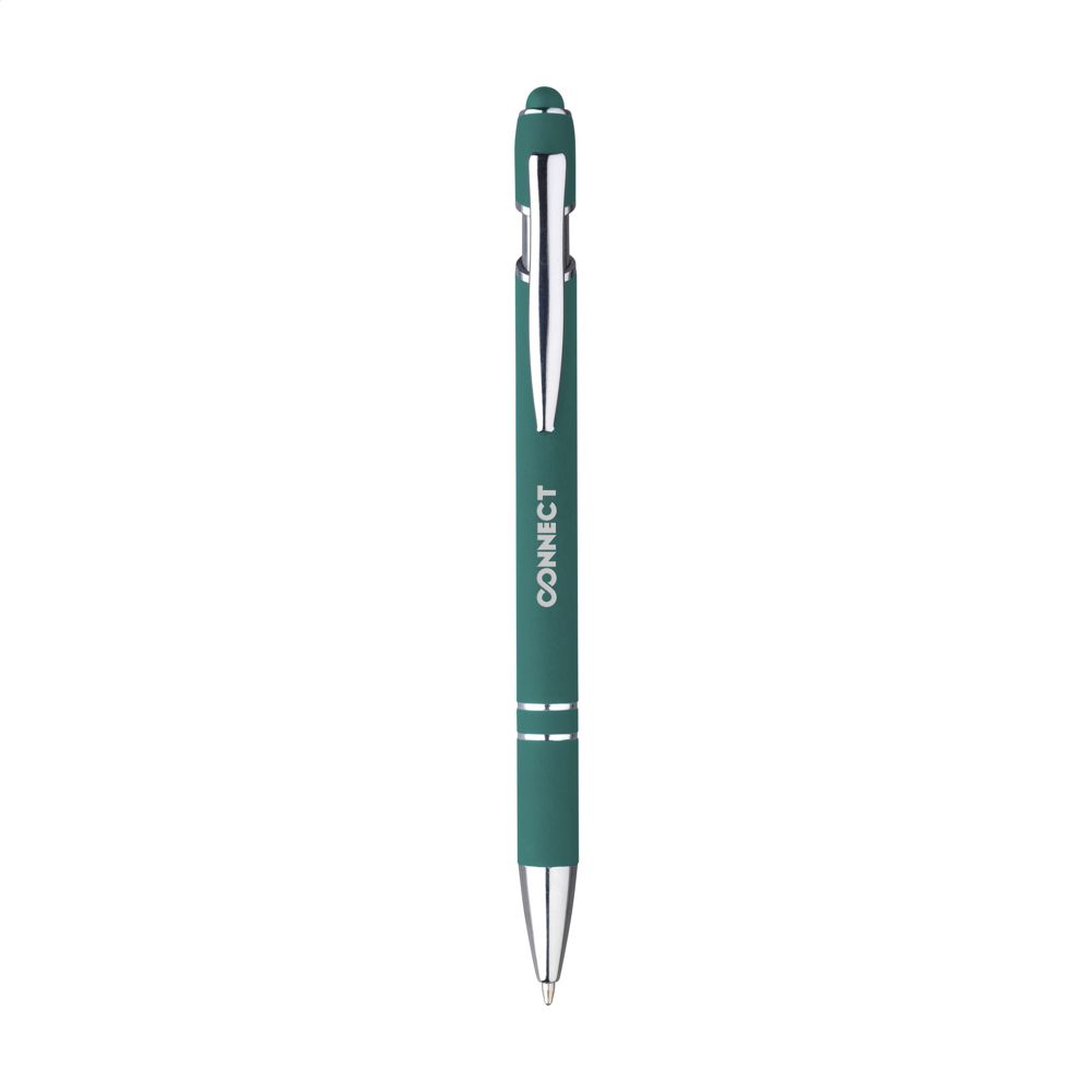 Luca Touch stylus pen - met logo of onbedrukt bestellen - Donkergroen