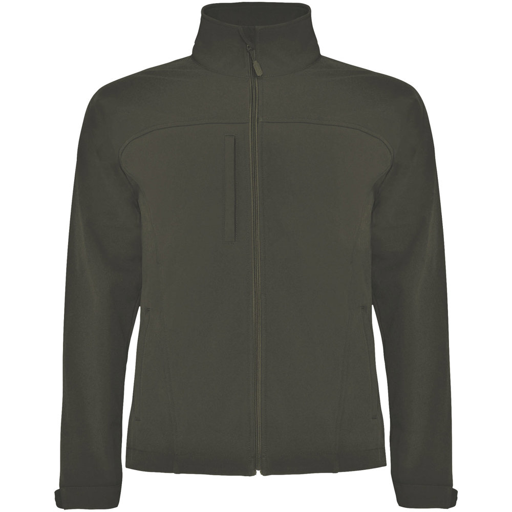 Rudolph unisex softshell jack - voor bedrijven en relatiegeschenken - Donkermilitair groen