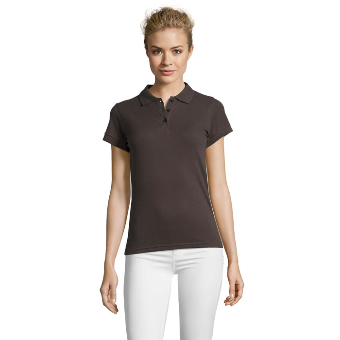 PERFECT WOMEN - PERFECT dames polo 180g - kopen of bedrukken - donker grijs