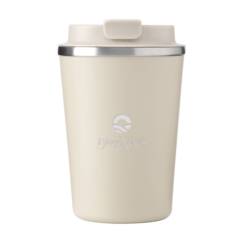 Kaffi RCS Recycled Coffee Mug 300 ml thermosbeker - voor bedrijven en relatiegeschenken - Beige