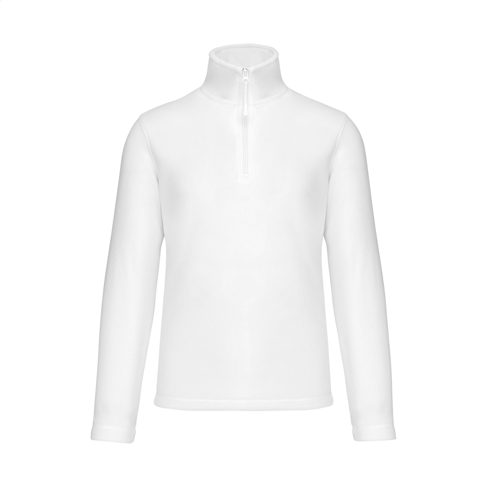 KA912 - short zip fleece jas - kopen of bedrukken - Wit