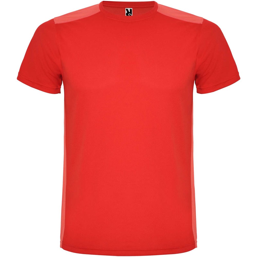 Detroit sportshirt met korte mouwen voor kinderen - kopen of bedrukken - Rood