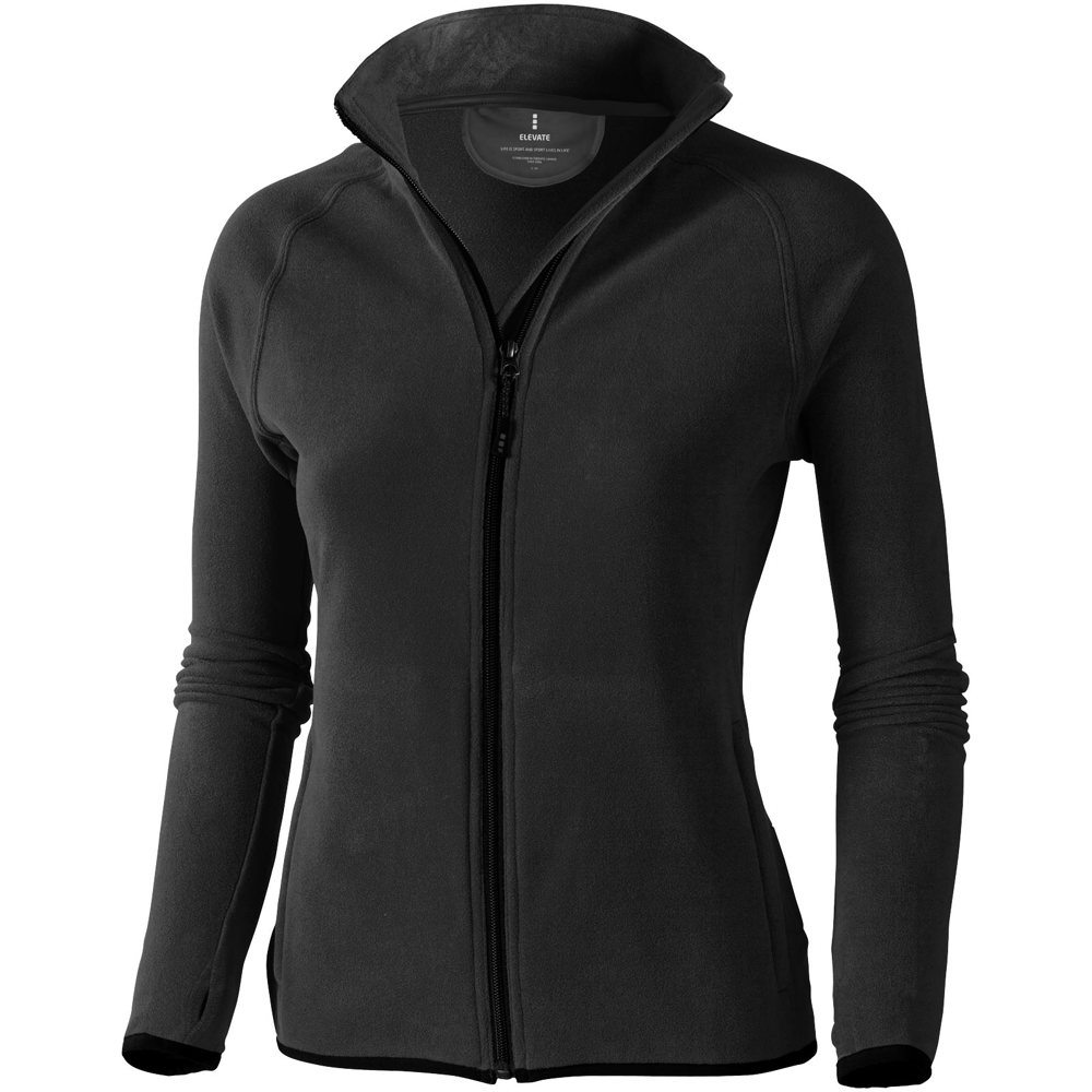 Brossard fleece dames jas met ritssluiting - kopen of bedrukken - antraciet