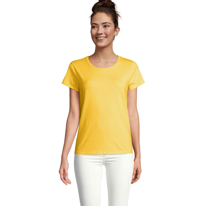 CRUSADER WOMEN - CRUSADER DAMES T-Shirt 150g - kopen of bedrukken - goud