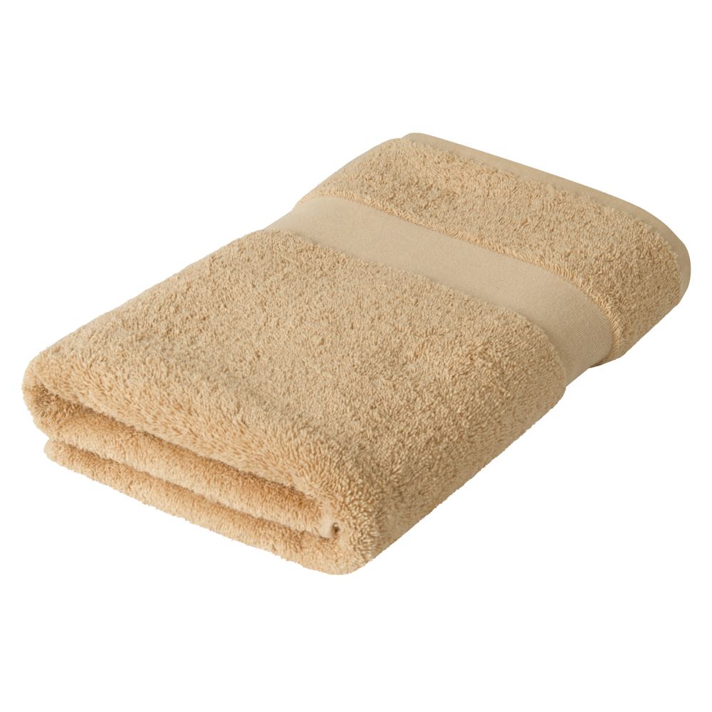 Sophie Muval handdoek bio 140x70 cm, 500 gr/m² - met logo of onbedrukt bestellen - Khaki (PMS 467c) / Khaki