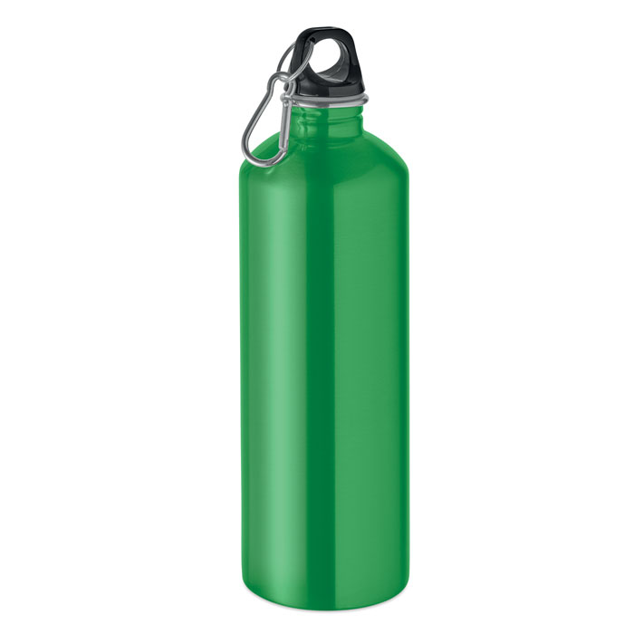 RE-ONE MOSS - Enkelwandige fles 1000ml - met logo of onbedrukt bestellen - groen