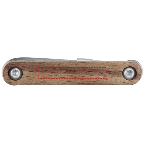 Fixie houten multitool voor fietsen met 8 functies