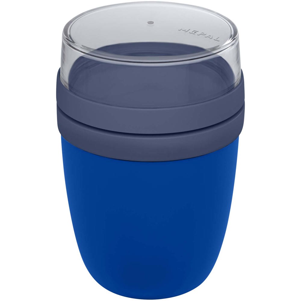 Mepal Ellipse 500+200 ml lunchpot - voor bedrijven en relatiegeschenken - Helderblauw