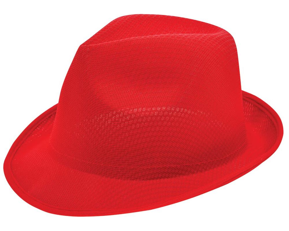 Promo maffiahoed - voor bedrijven en relatiegeschenken - Rood (PMS 199c) / Rood