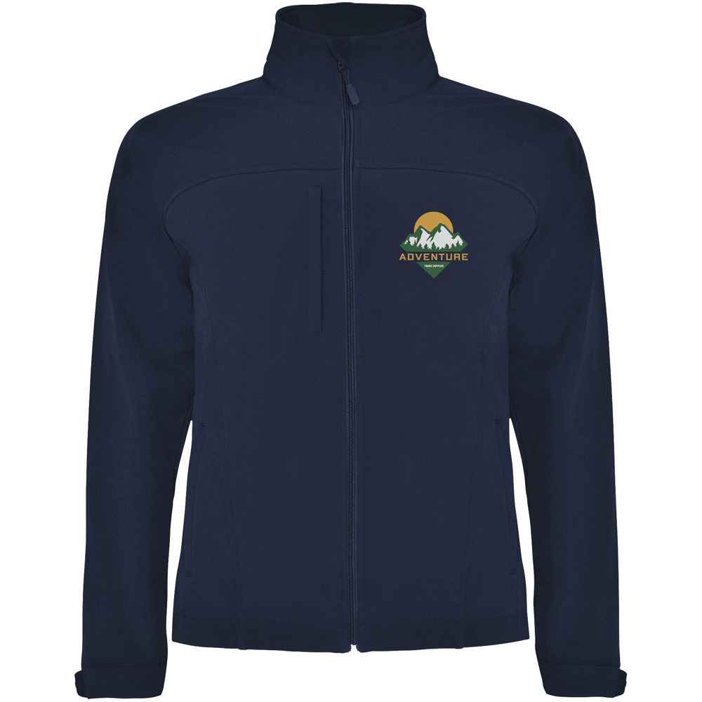 Rudolph unisex softshell jack