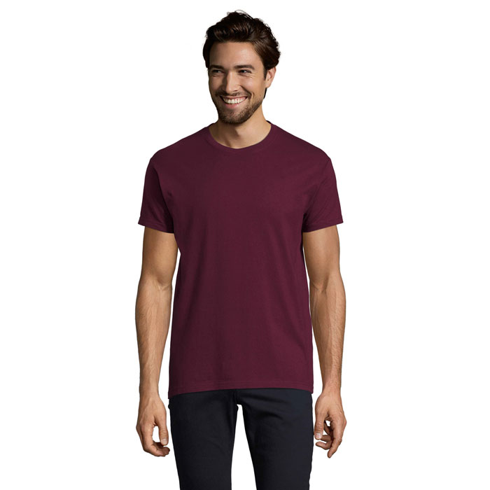 IMPERIAL - IMPERIAL MEN T-Shirt 190g - bedrukt of onbedrukt verkrijgbaar - Burgundy