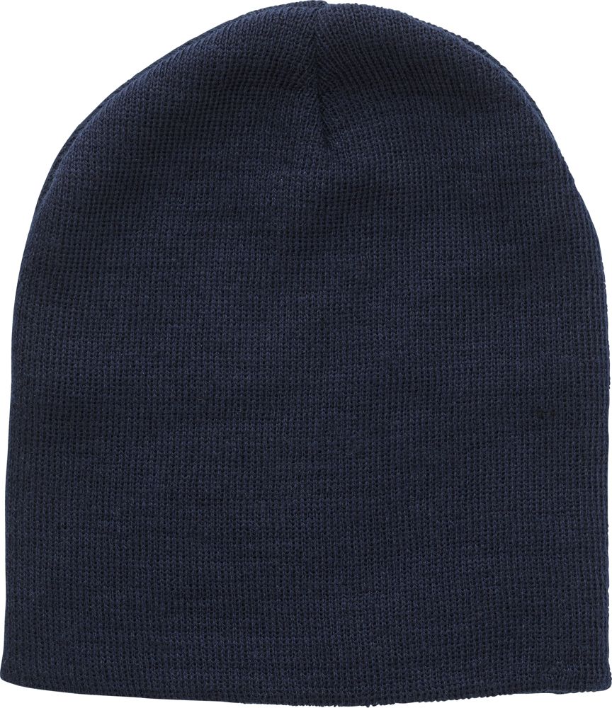 rPET polyester muts Jayden - met logo of onbedrukt bestellen - blauw