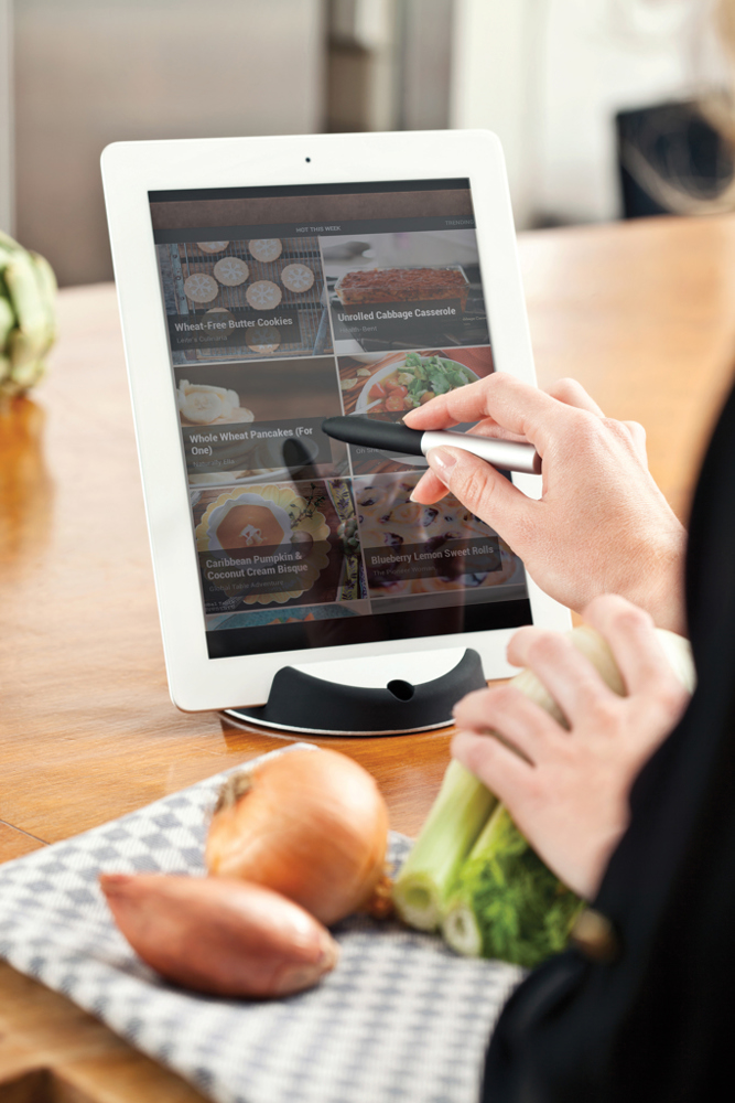 Chef tablet standaard met touchpen