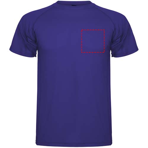 Montecarlo 150 g/m² sportshirt met korte mouwen voor heren